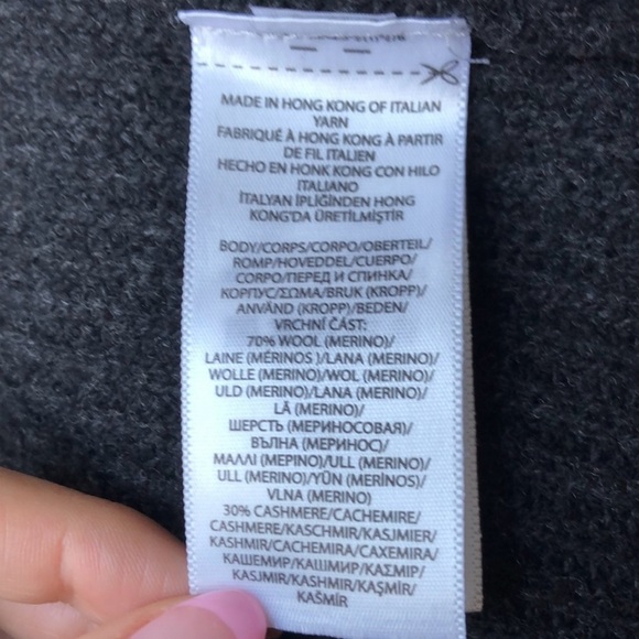 Polo Ralph Lauren  Yarn Merino Cashmere Wool Sweater dress, NWT, M - Picture 6 of 7